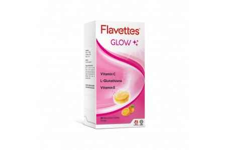 FLAVETTES EFFERVESCENT GLOW TAB (30's)