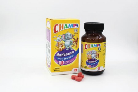 CHAMPS MV PLUS OMEGA 3 TAB 60's (EXP: 01/11/2025)