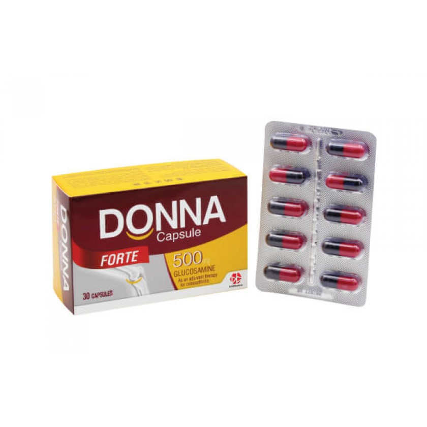 DONNA FORTE 500MG CAP 3X10's