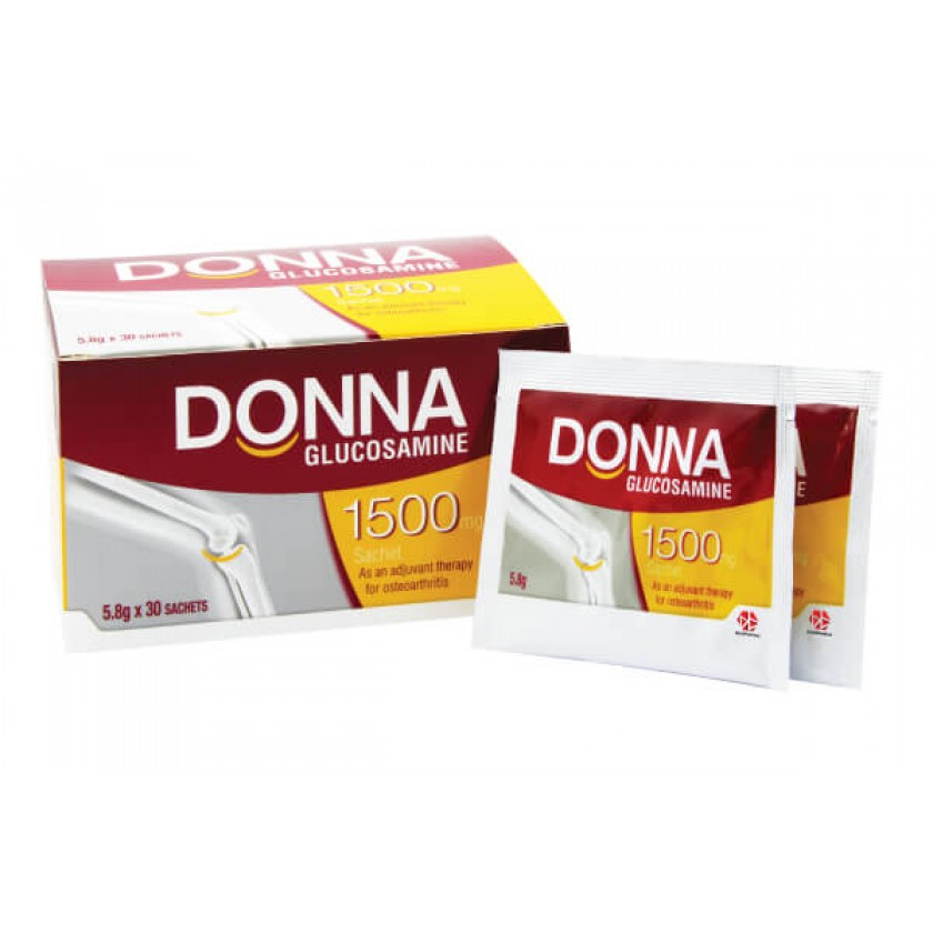 DONNA GLUCOSAMINE 1500MG SACHET 30's 