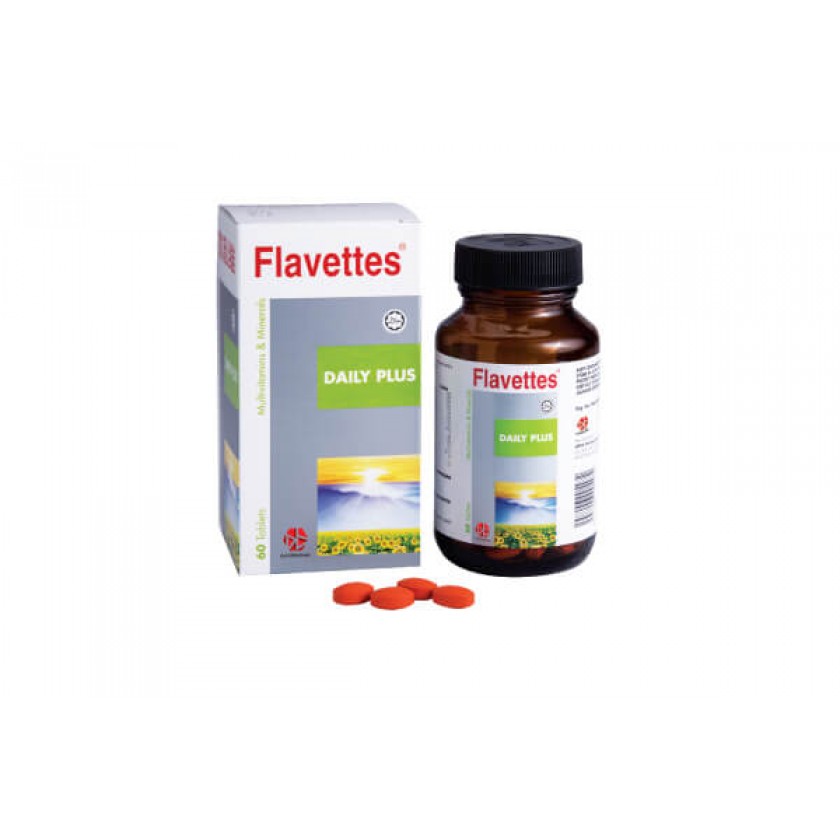 FLAVETTES DAILY PLUS TAB (60's) 